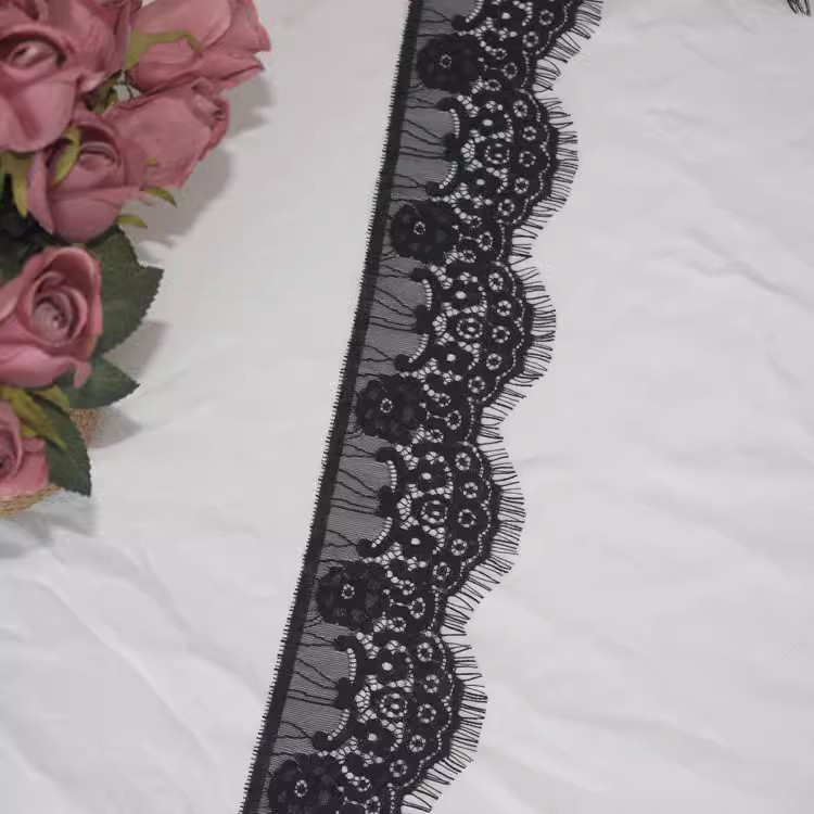 Veil Satin Trim Lace Width 9-10 cm LT0437