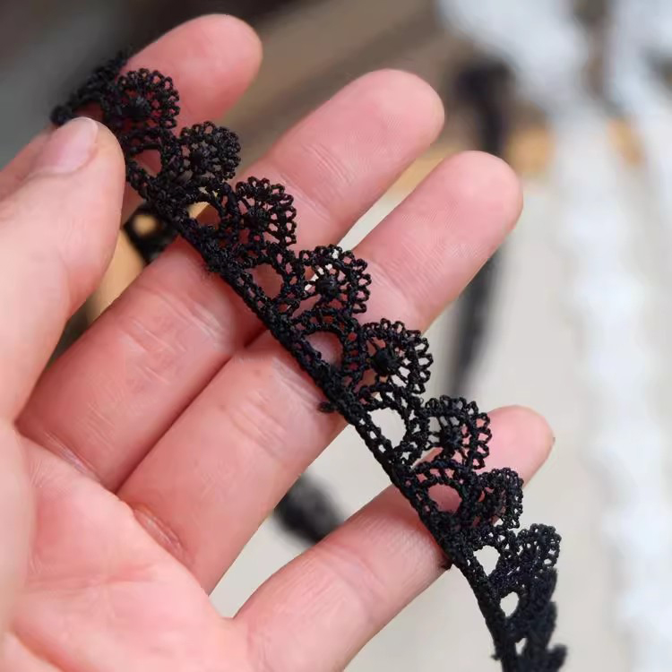 White Ribbon Laces 1 Yard Width 1.5 cm LT0465