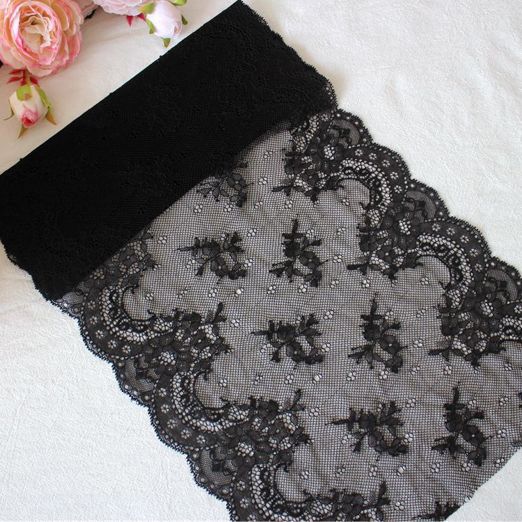Wide Elastic Border Lace Width 23-26 cm LT0392