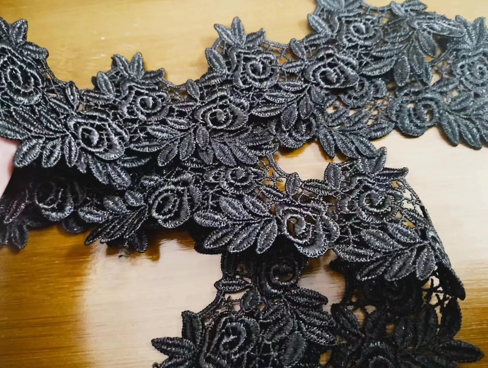 Discover Affordable Black Lace Trim Options at Lace Fabric Shop Prices