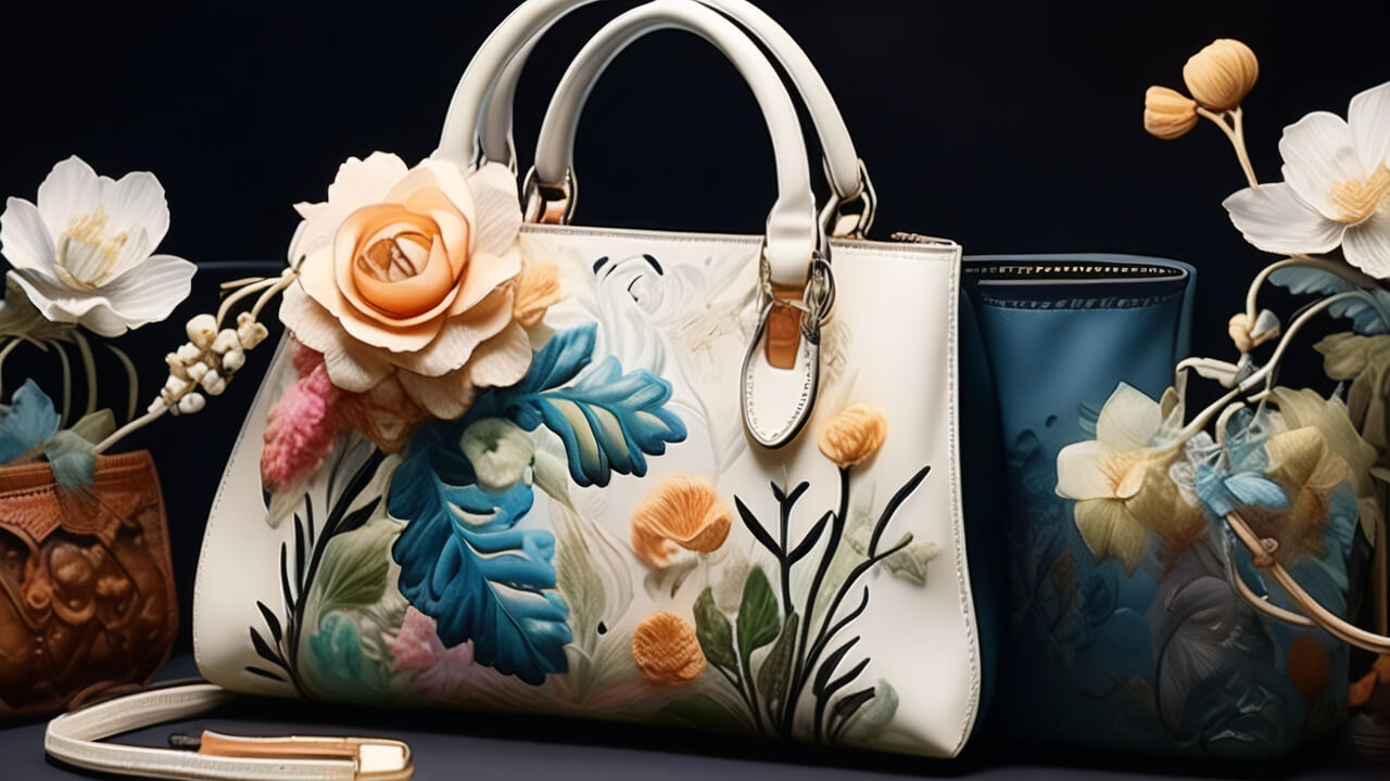 Enhance Your Handbag with Unique Embroidery Beaded Stickers or Patches from Lace Fabric Shop