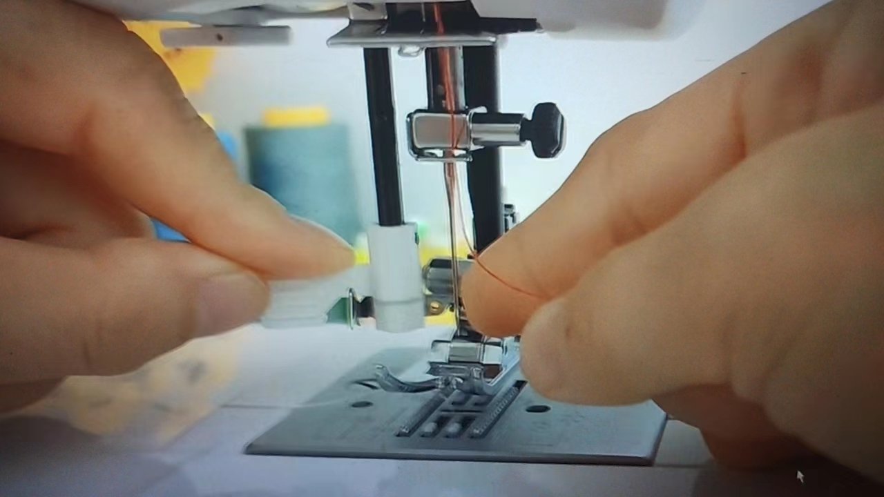 How to thread a sewing machine?Lace Fabric Shop