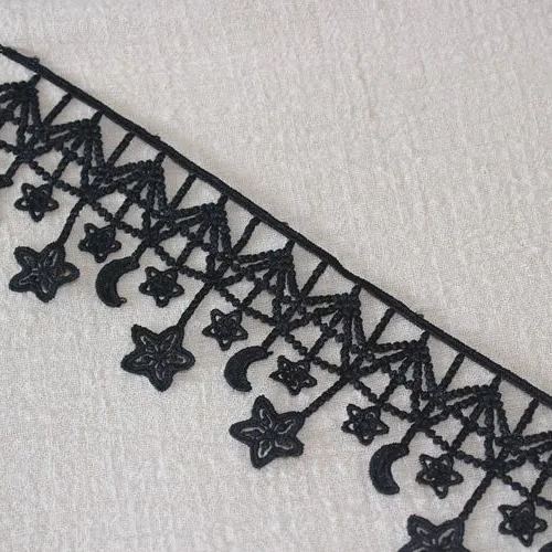 Guipure Star Moon Lace Trim Width 7 cm CL0075-Lace Fabric Shop