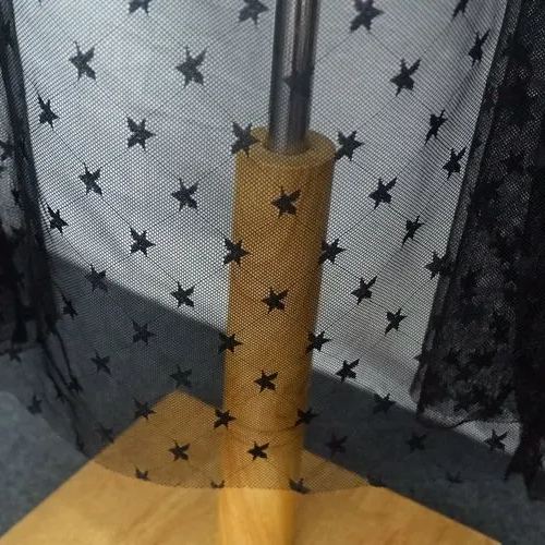 Star Stretch Tulle Width 150cm TF0030-Lace Fabric Shop