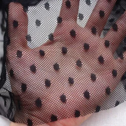 Color Stretch Tulle Width 150cm TF0046-Lace Fabric Shop