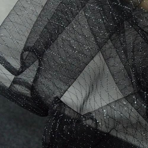 Color Shining Tulle Fabric Width 150cm TF0055-Lace Fabric Shop