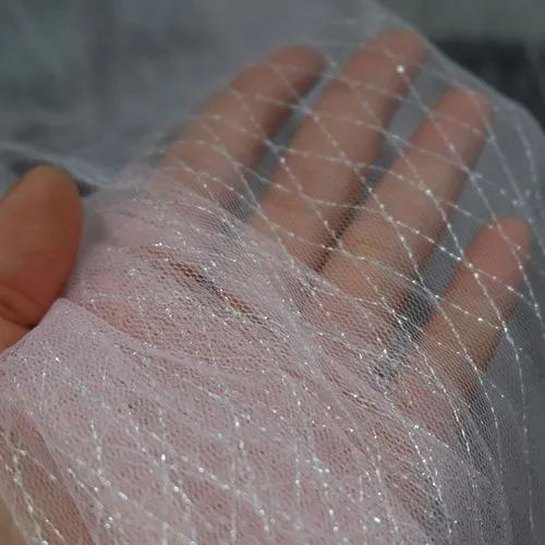 Color Shining Tulle Fabric Width 150cm TF0055-Lace Fabric Shop