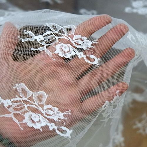 Micro Stretch Tulle Fabric Width 150cm TF0058-Lace Fabric Shop