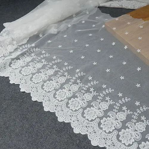 Sewing Tulle Fabric Material Width 45 cm TF0082-Lace Fabric Shop