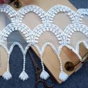 White 100x25 cm