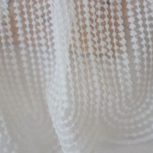 Geometric Embroidery Lace Trim Width 24 cm LT0357-Lace Fabric Shop