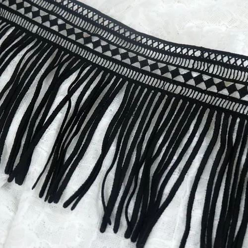 Tassel Guipure Lace Trim Width 19 cm LT0305-Lace Fabric Shop
