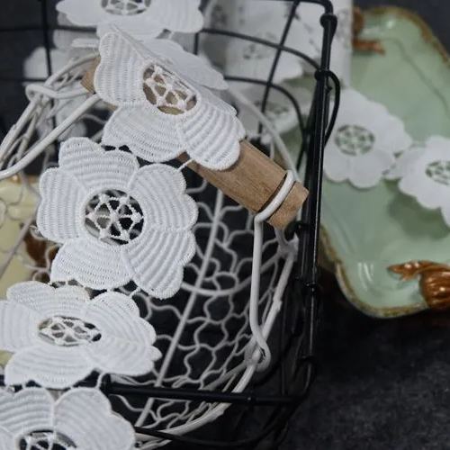 Hollow Flower Lace Trim Fabric Width 6 cm LT0306-Lace Fabric Shop