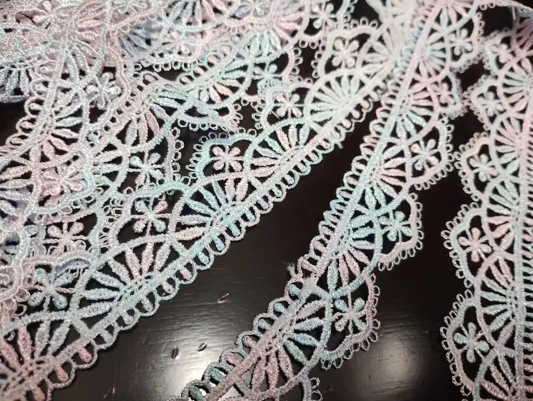 Shop High-Quality Multi Colored Lace Fabric - Find Your Perfect Design ...