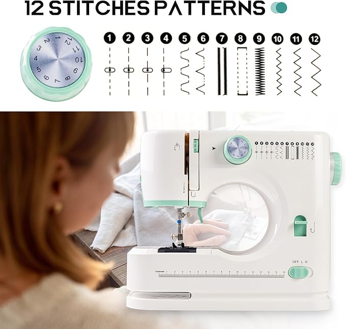 Sew Machine Sales for Beginners with Twin Needles SM520