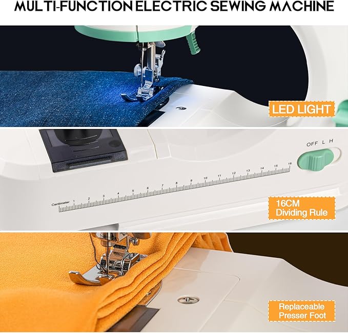 Sew Machine Sales for Beginners with Twin Needles SM520