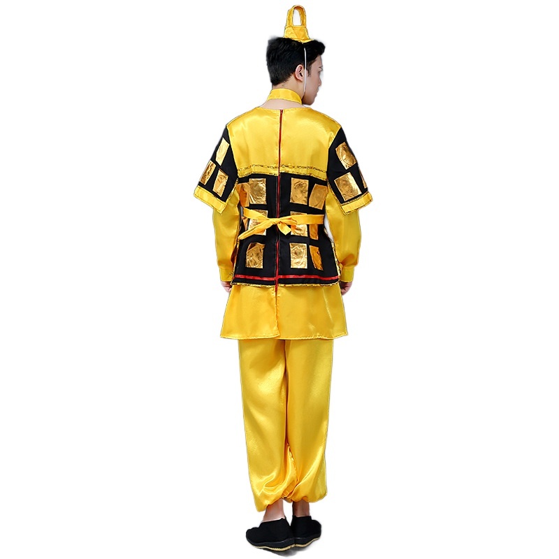 Mans Terracotta Army Terra-Cotta Warrior Halloween Cosplay Costume