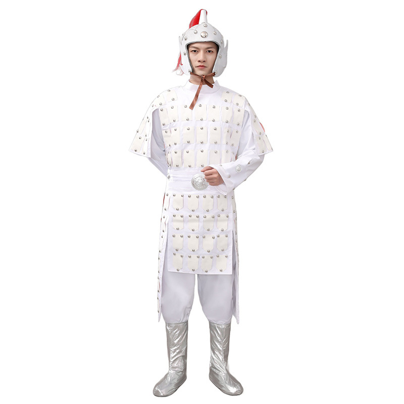 Mans Ancient Chinese General Armour Halloween Cosplay Costume