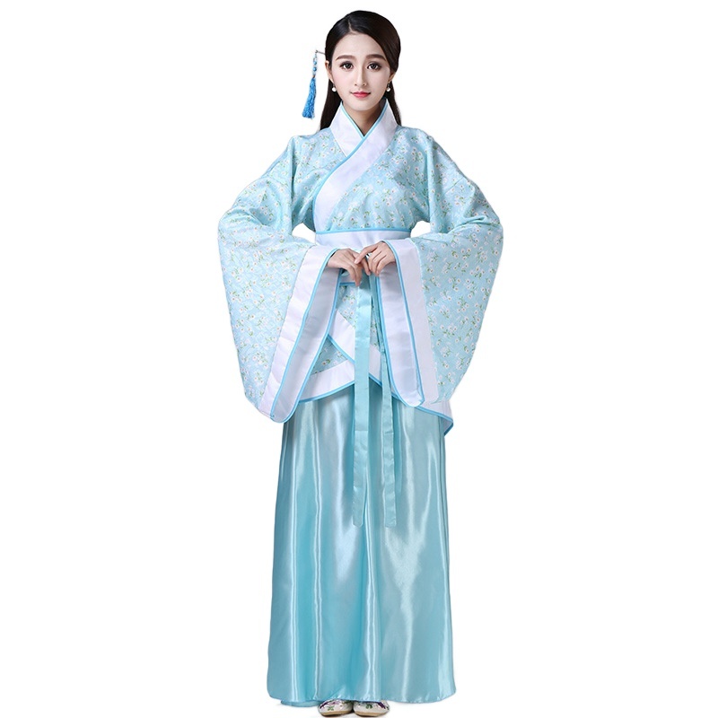 Womens Ancient Chinese Traditional Dress Hanfu Princess Costume