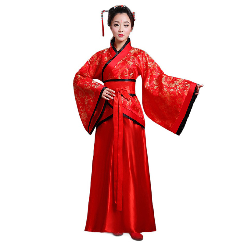 Womens Ancient Chinese Traditional Dress Hanfu Princess Costume