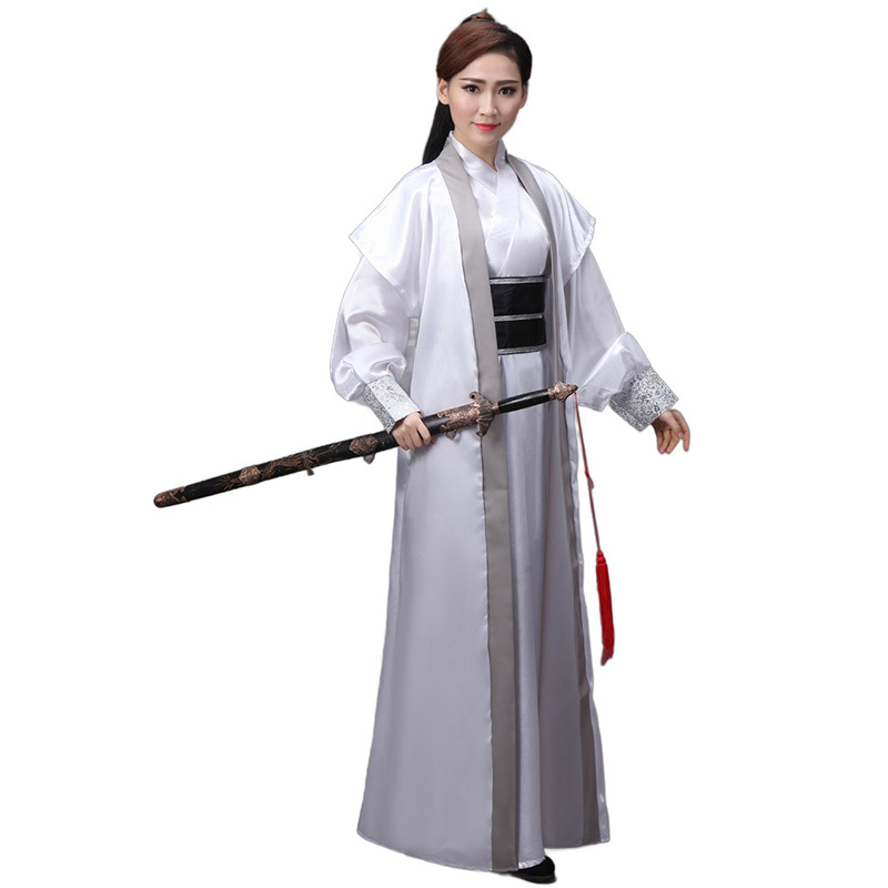 Womens Emprise Ancient Chinese Traditional Swordsman Kung Fu Costume