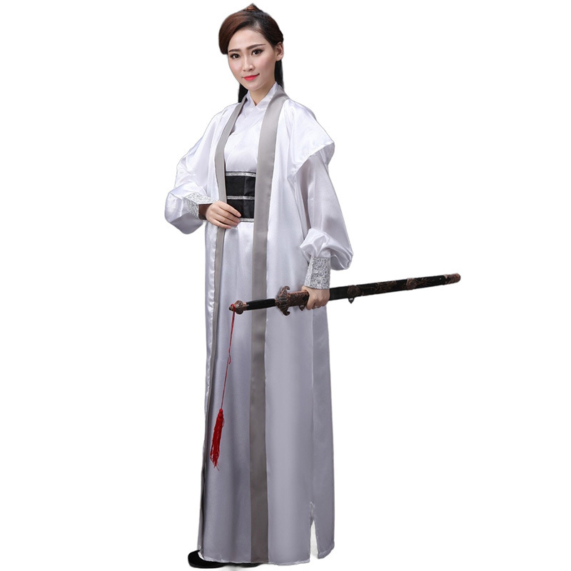 Womens Emprise Ancient Chinese Traditional Swordsman Kung Fu Costume