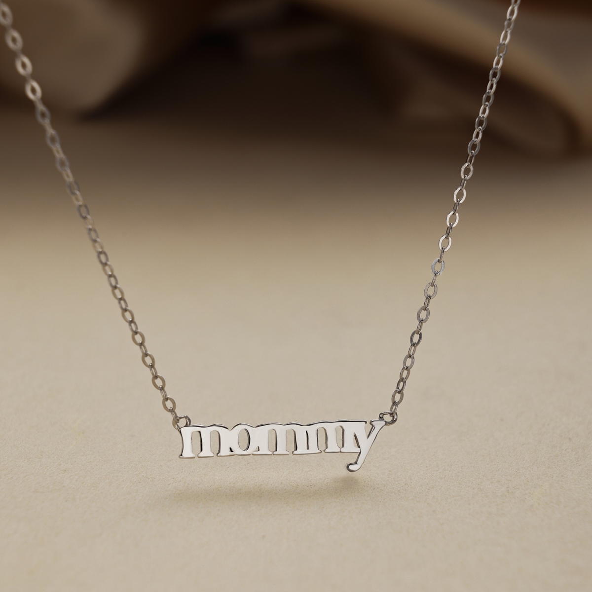 DEDEJILL My Great Mommy Sterling Silver Necklace