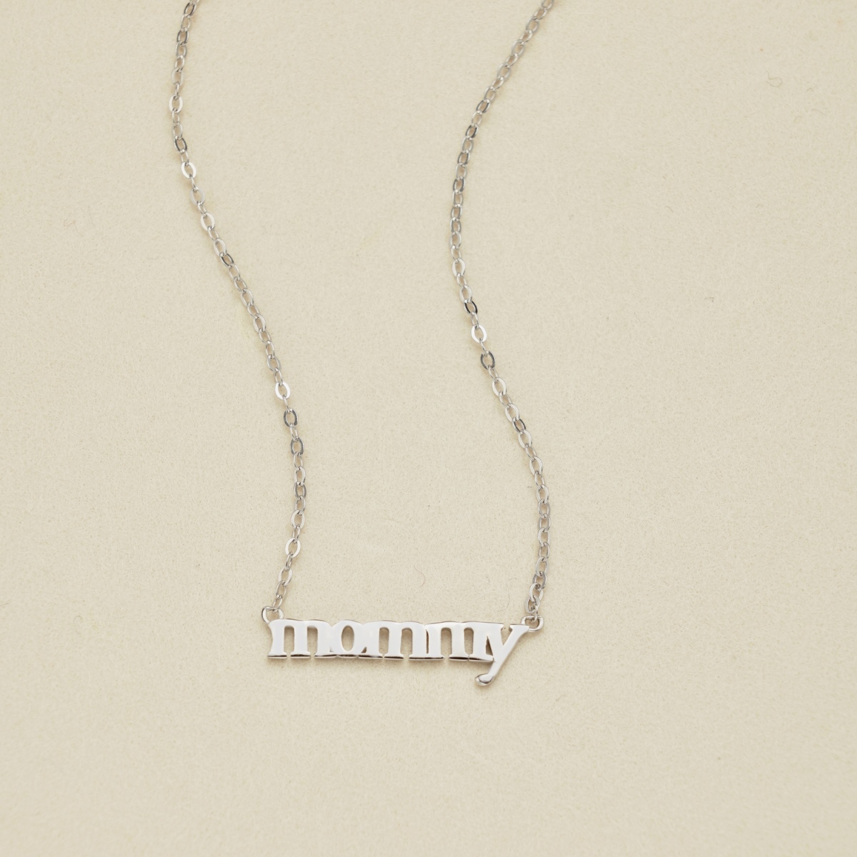 DEDEJILL My Great Mommy Sterling Silver Necklace