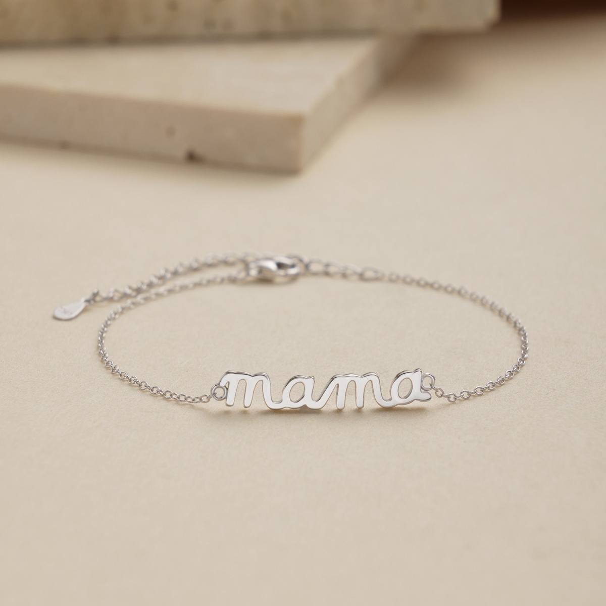 DEDEJILL Dear Mama Sterling Silver Bracelet