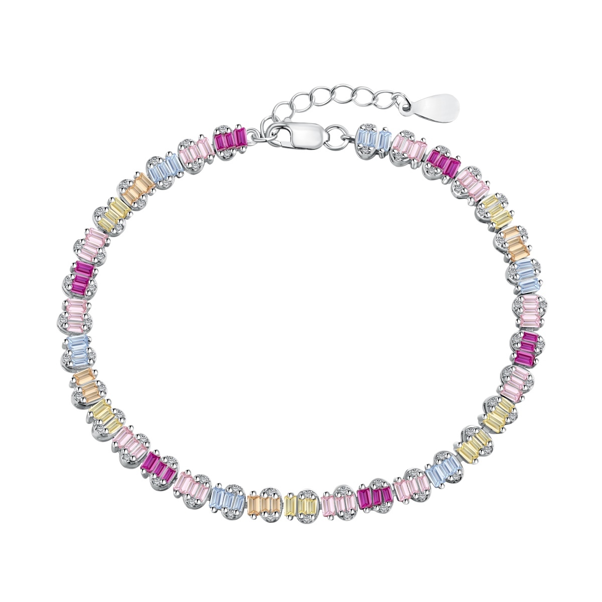 Rainbow Elegant Tennis Bracelet