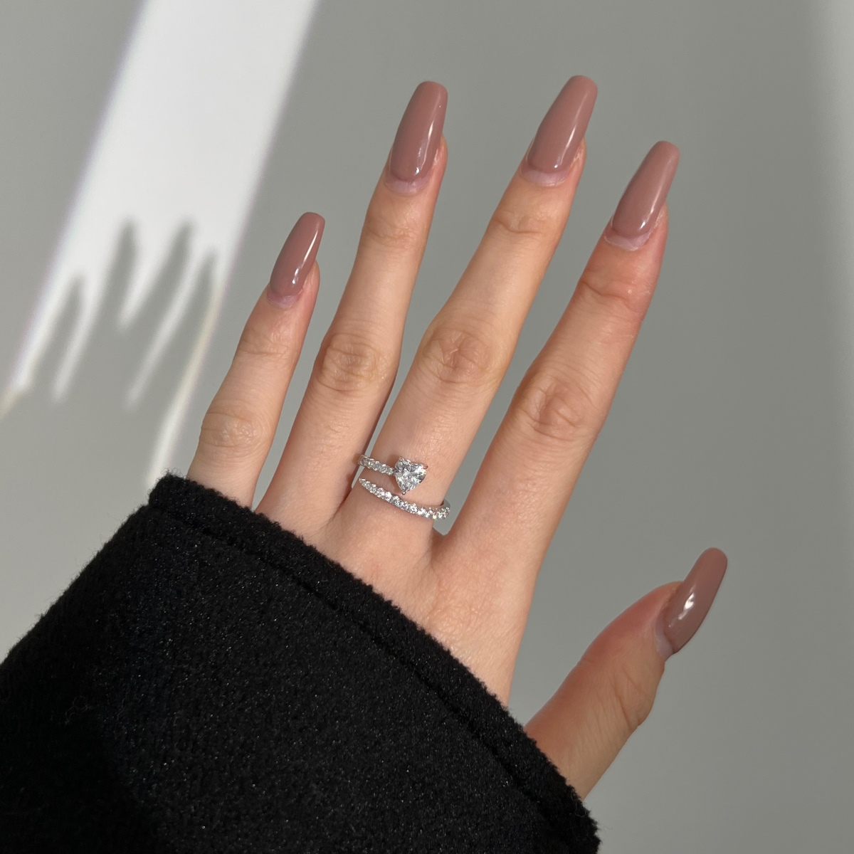 DEDEJILL Meteor Love Pave Ring