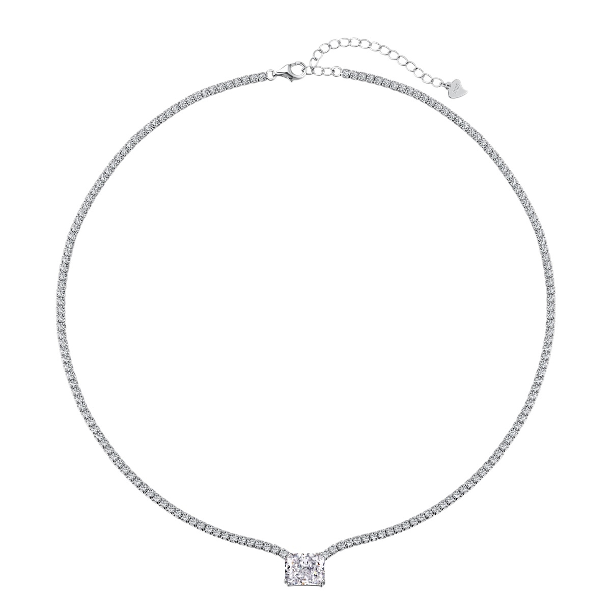 DEDEJILL Radiant Tennis Necklace