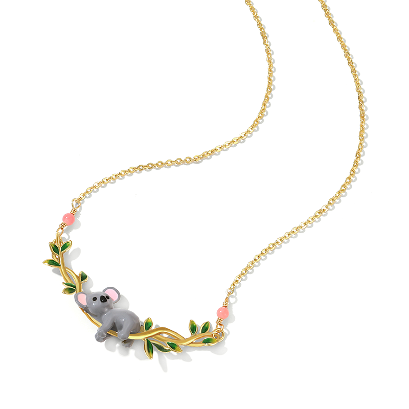 Sweet and Cute Koala Necklace