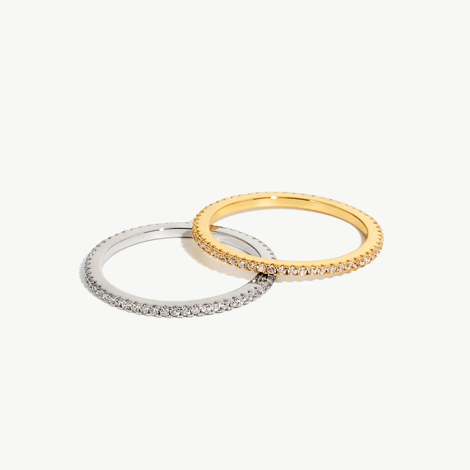 Delicate Pave Tennis Ring