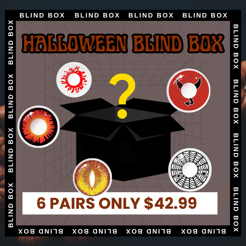 MCLEYE Blind Box Yearly Cosplay Contact Lenses | 6 Pairs 