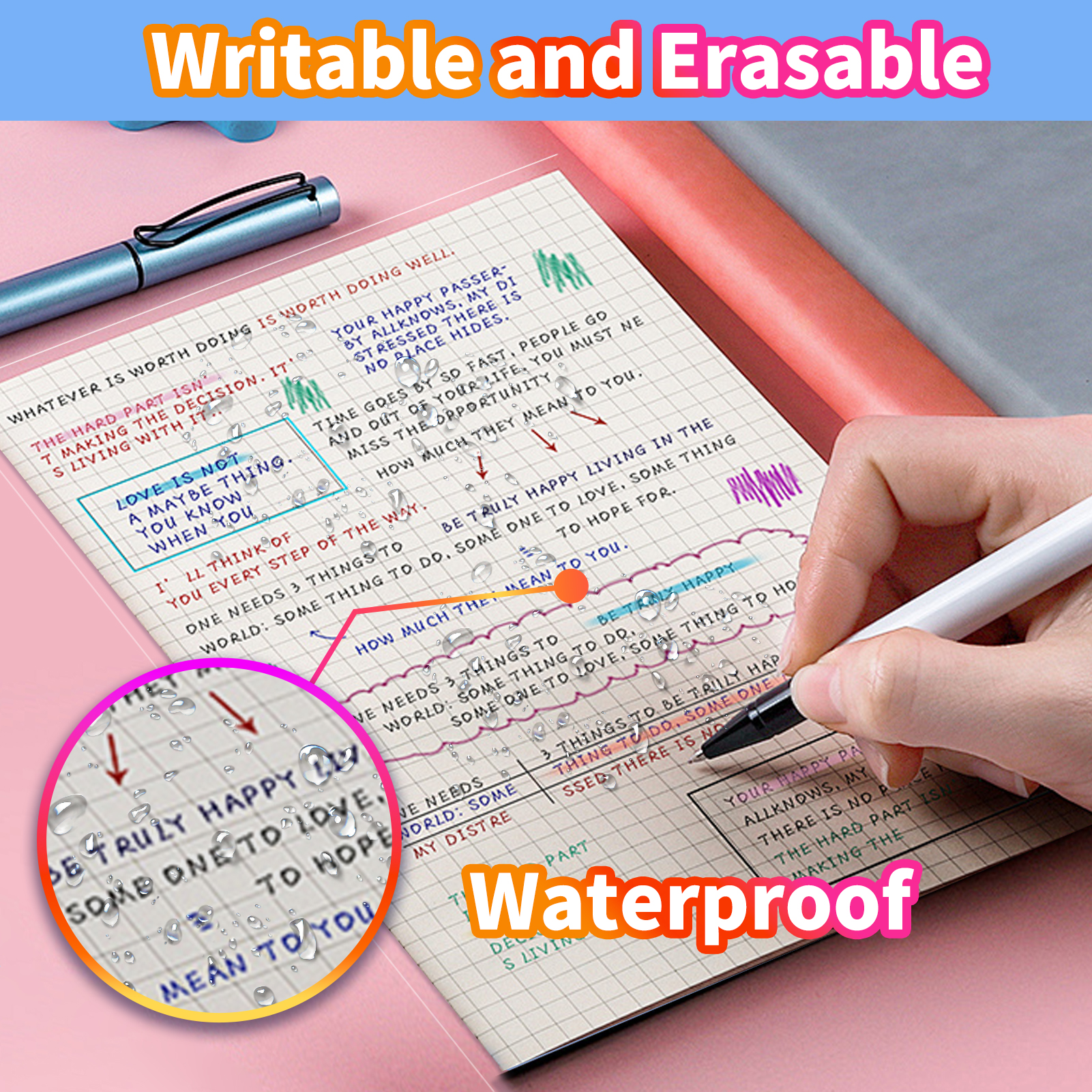 Uinkit 4Mil Self-Adhesive Laminating Sheets, 8.7 x 12.2 Inches Clear Self Sealing Laminating Sheets Suitable for 8.5x11 inches Letter Size, No Machine Needed