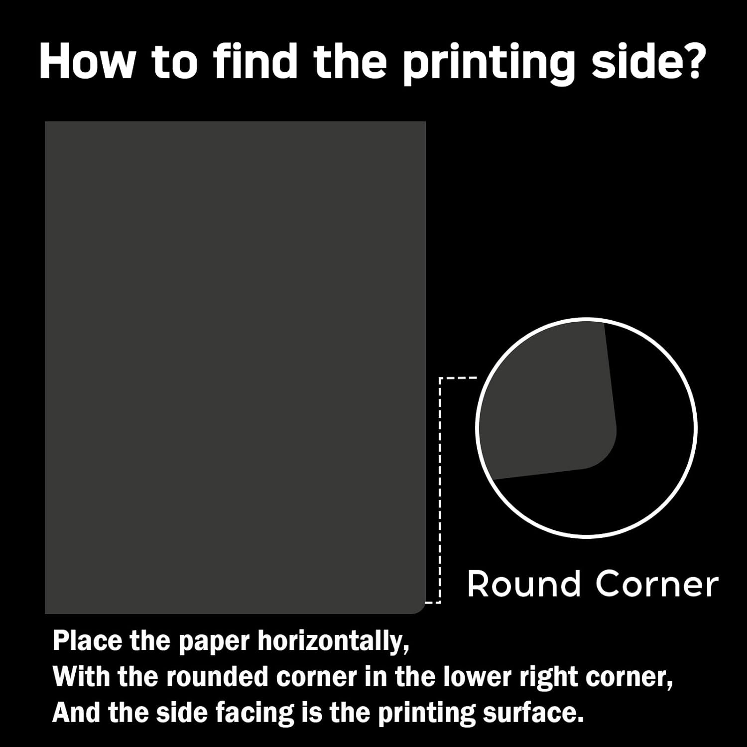 Uinkit Inkjet Transparency Film 8.5x11 inches 50 Sheets OHP Overhead Projector Screen Film Only for Dye Ink A123