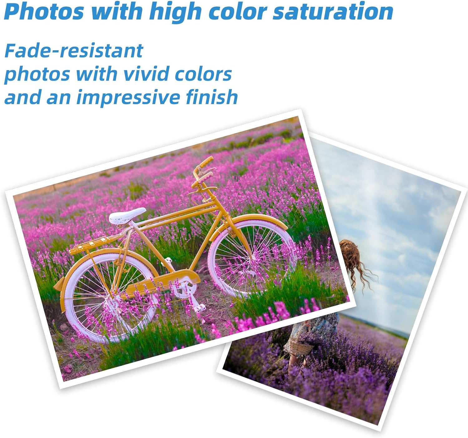 Uinkit  Glossy Inkjet Photo Paper 8.5X14 Inches 48lb 100 Sheets Professional Glossy Photographic Paper Compatible with Inkjet Printer Use DYE INK 180gsm Legal Size UP053