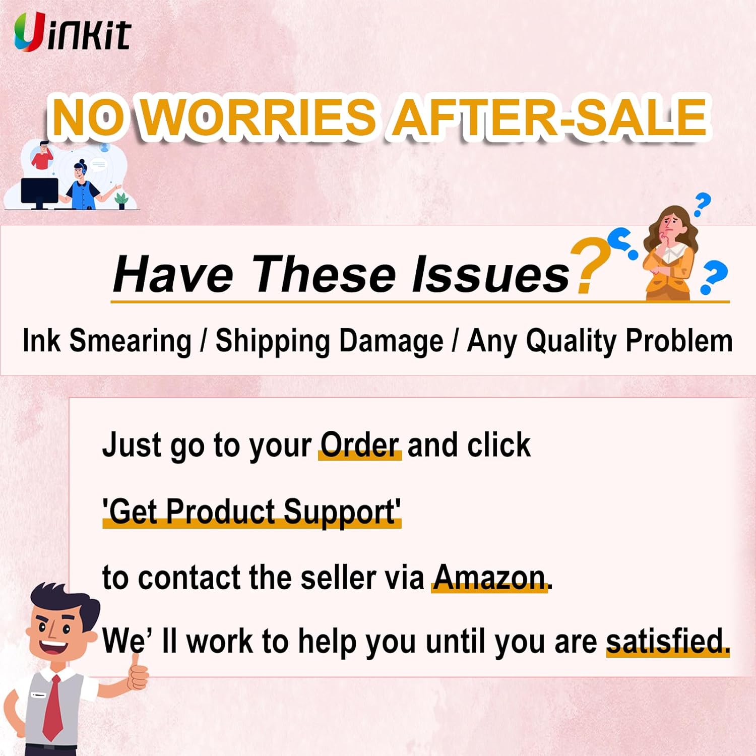 Uinkit Inkjet Transparency Film 8.5x11 inches 50 Sheets OHP Overhead Projector Screen Film Only for Dye Ink A123