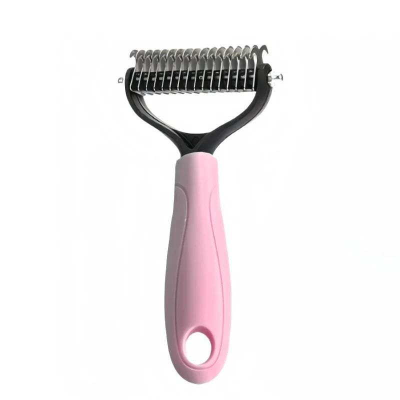 Dual-Sided Pet Grooming Comb for Dogs & Cats