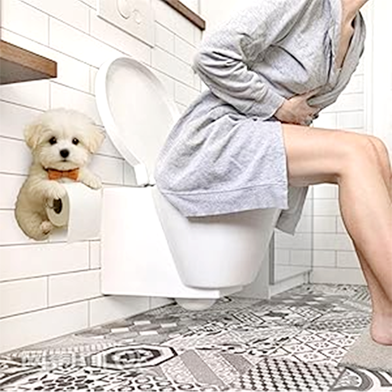 Dog Toilet Paper Roll Holder