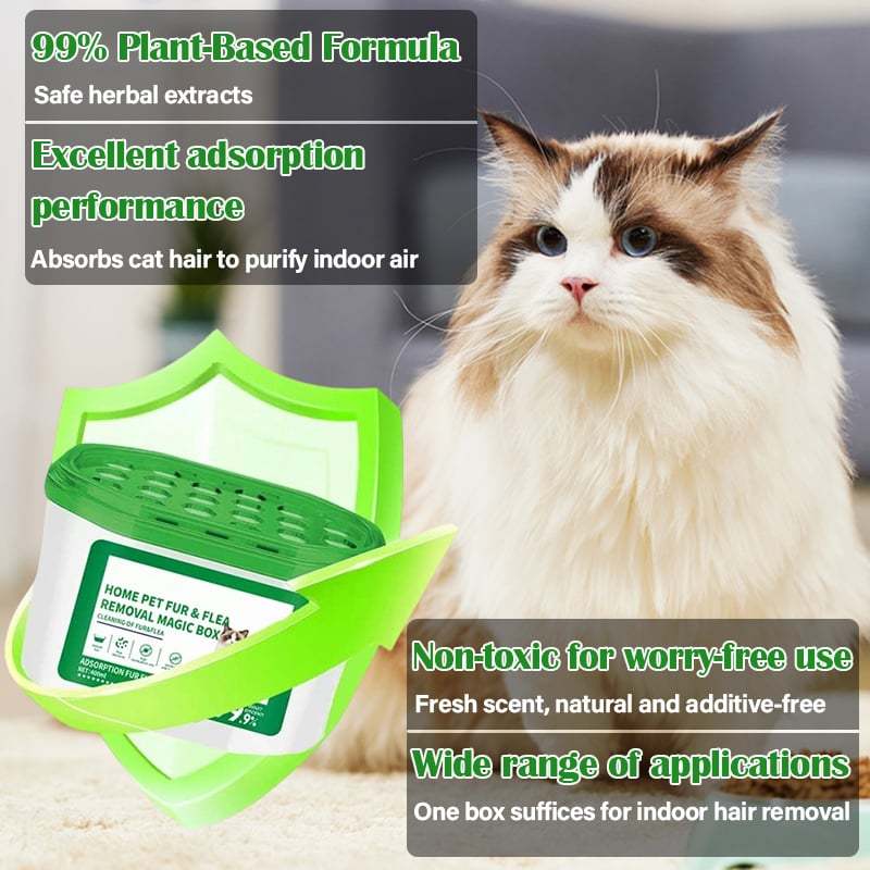 🔥2026 SALE - Home Pet Fur & Odor Removal Magic Box