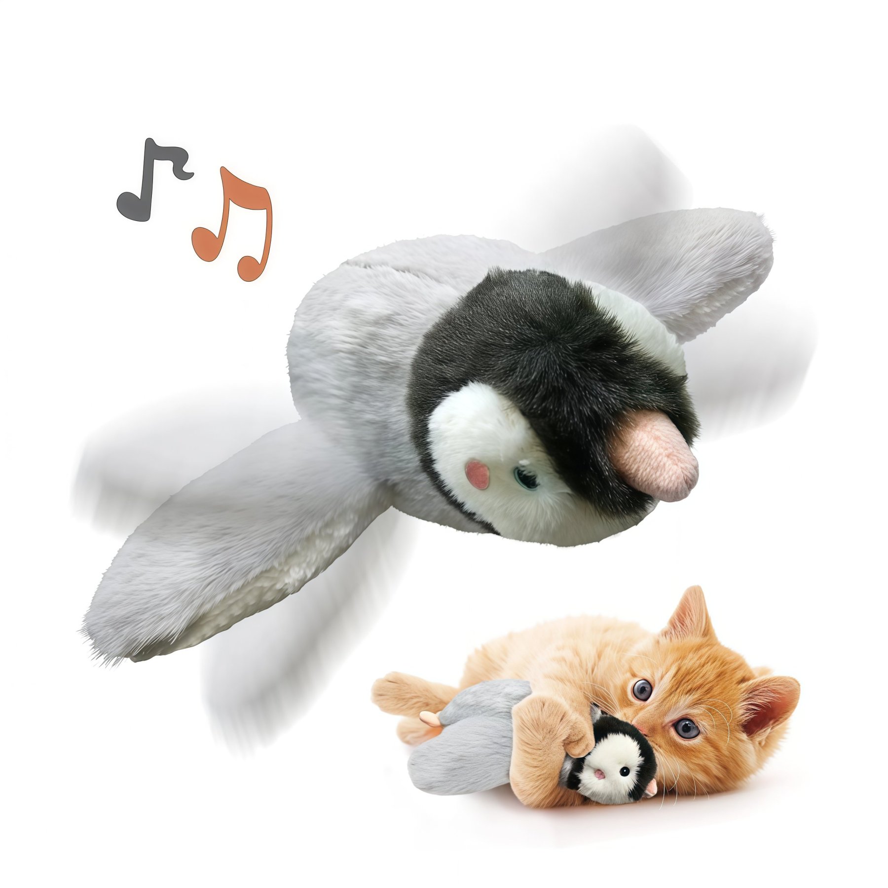 🎅Christmas Hot Sale 49% OFF - Interactive Flying Bird Cat Toy