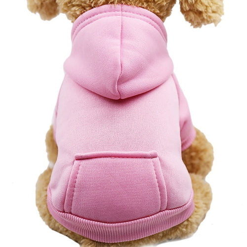 Dog Warm Hoodie Pocket Sweaters