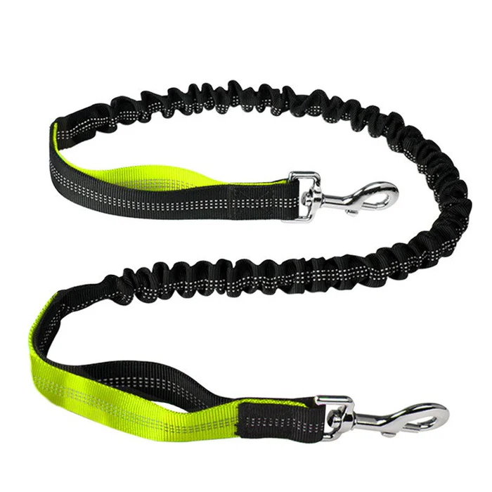 Hands-Free Reflective Dog Leash with Waist Zipper Pocket
