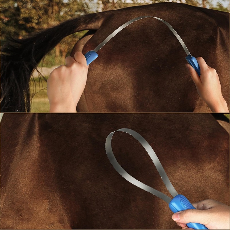 Dual-Sided Shedding Blade Pet Hair Brush