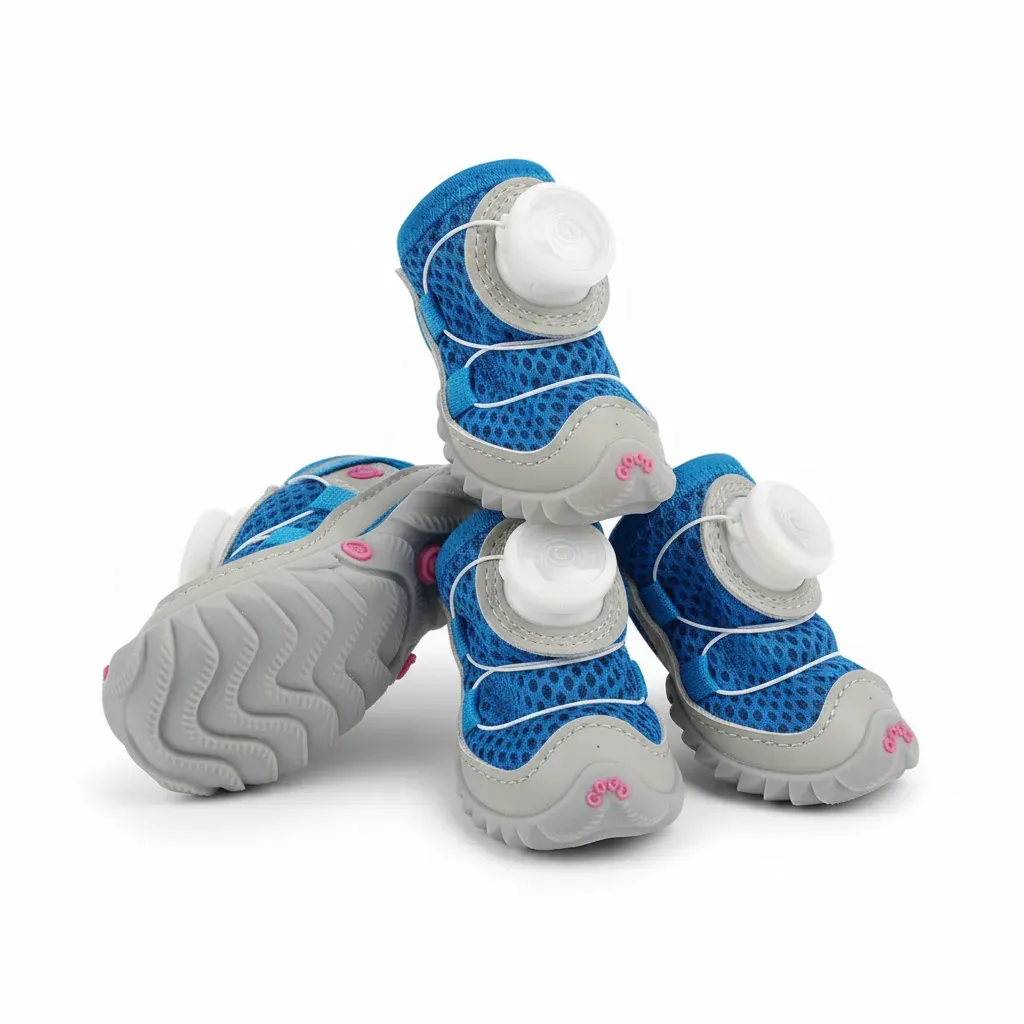 Comfy Dog Shoes - 4Pcs