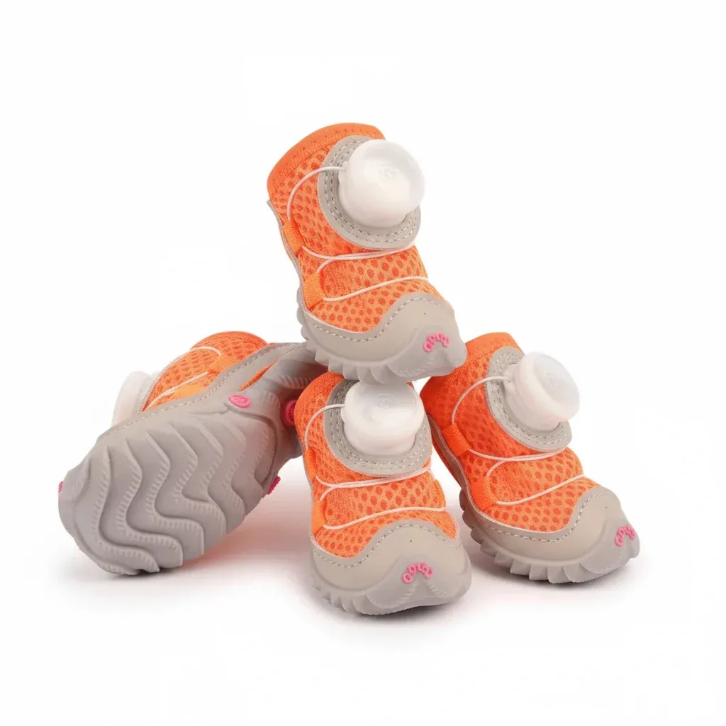 Comfy Dog Shoes - 4Pcs