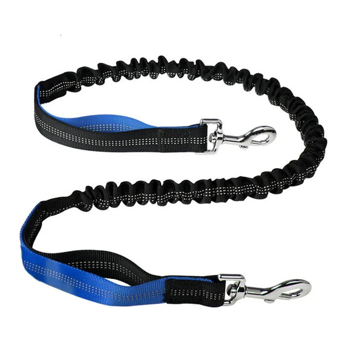 Hands-Free Reflective Dog Leash with Waist Zipper Pocket