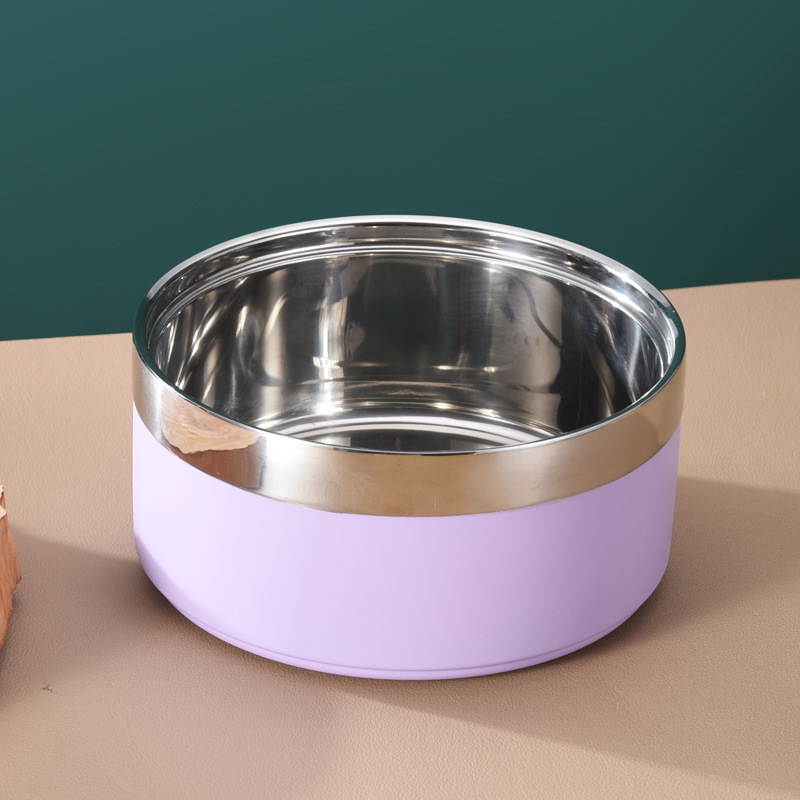 Personalized Pet Photo Food-grade Stainless Steel Dog Cat Bowl